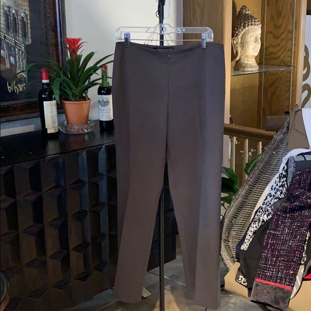 Fabrizio Gianni Stretch Hi Waisted Dress Pants